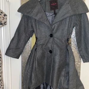 Little girl wool pea coat